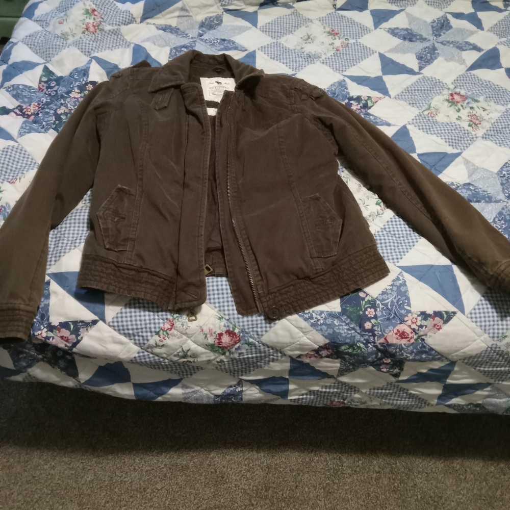 Abercrombie & Fitch Dark Brown Jacket